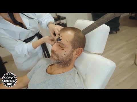 Elegant ASMR Touch by Barber Lady Helen for Men