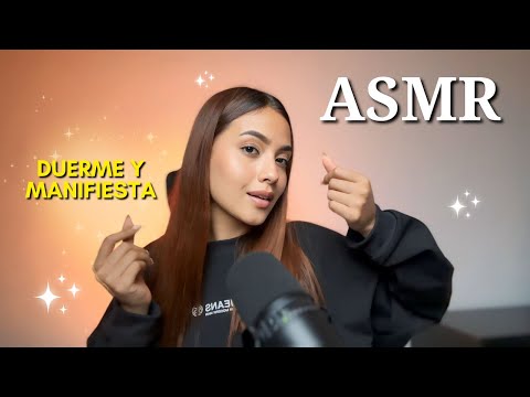✨ASMR para DORMIR 💤 afirmaciones positivas para la RIQUEZA y la ABUNDANCIA 🙌🏻🤍