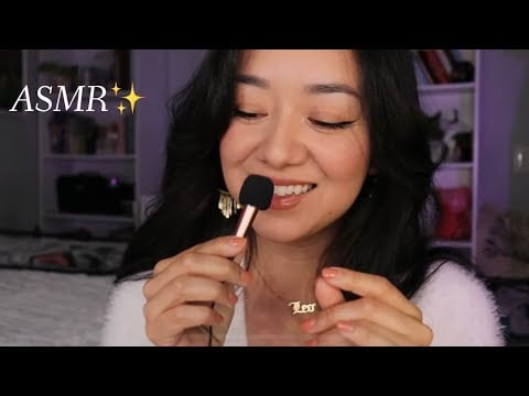 ASMR using a tiny mic🎤✨| assortment of triggers