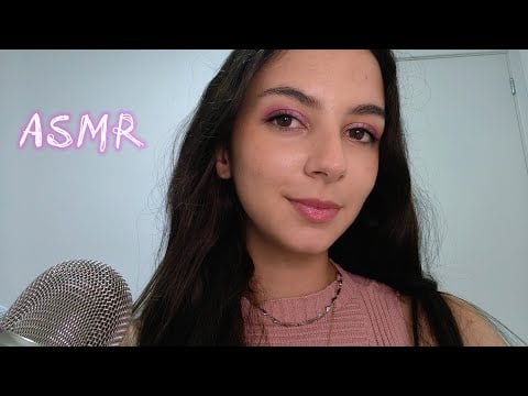 ASMR ME MAQUIANDO E CONVERSANDO COM VOCÊ- Video para te fazer companhia :)