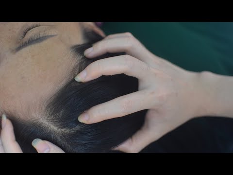 ASMR Head Scratching Real Person, Aggressive Scratch, Sound For Stress Relief