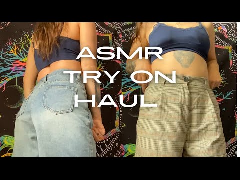 ASMR try on haul 👜