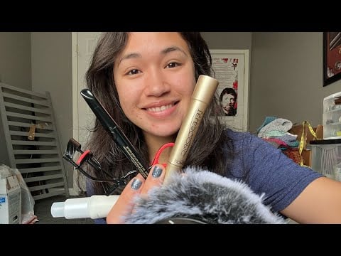 ASMR - VERY Fast & Aggressive Makeup 💄🤪