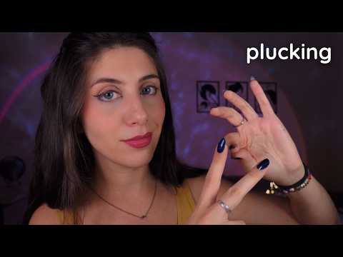 ASMR • Plucking & Removing your negative Energy so you can Sleep