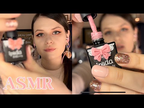 ASMR TIENDA DE UÑAS DE GEL (asmr 네일샵 💅 스페인어)