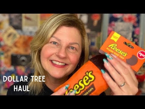 ASMR | Tingly Dollar Tree Haul with Over 20 Items Featuring Dollar Tree Press-on Nails! 🥰💕✨