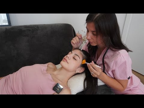 ASMR Real Person Cranial Nerve Exam & Full Body Sensory Assessment | Soft Spoken Role Play