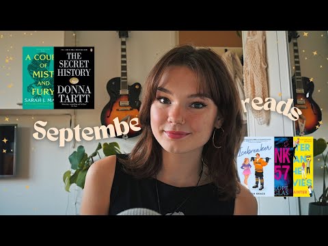 ASMR books I read in september!