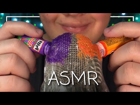 ASMR Tingly Glue Stick Sounds! 💜🧡 (No Talking)