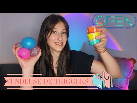 ASMR FR - ROLEPLAY VENDEUSE DE TRIGGERS