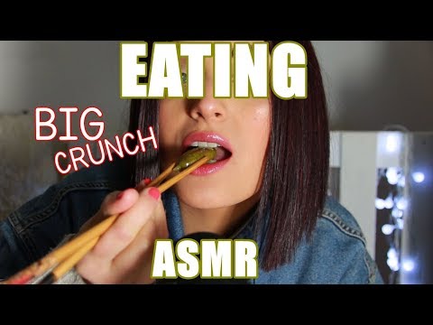 ASMR EATING SOUNDS | Comiendo PEPINILLOS, CRUJIENTE!!  (BIG CRUNCH, tapping )