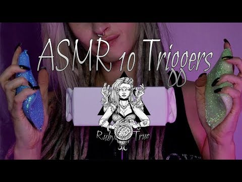 ASMR 10 Tingley Triggers to help you relax (no talking)