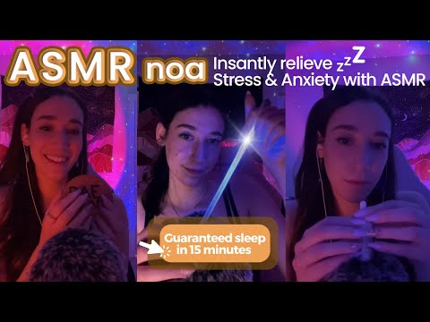 Calm Your Nervous System Before Sleep 😴  | OVER 4 HOURS of ASMR for stress relief 💕| live #236