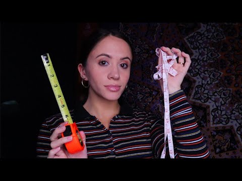 ASMR / Measuring You For Your Fitting (whispering, personal attention)
