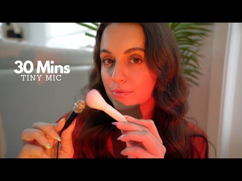 ASMR trigger assortment using a tiny mic 🎤🫠