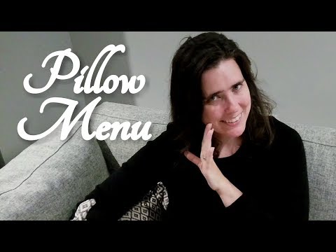 ASMR Luxury Pillow Menu Role Play (Five Star Hotel, Mayfair Hotel Adelaide)