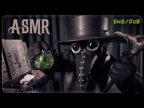ASMR Plague Doctor Can't Resist Studying You | Medical Roleplay