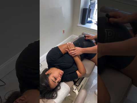 Lumbar adjustments are powerful for low back pain #asmr #chiropractor #shorts