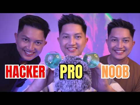 ASMR PRO Vs NOOB Vs HACKER