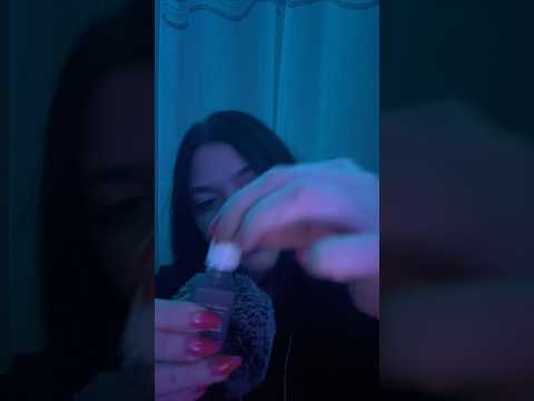 Stress Reducing Facial Massage ASMR #relax #visualtingle #asmrtriggers #tingles #mouthwhisper