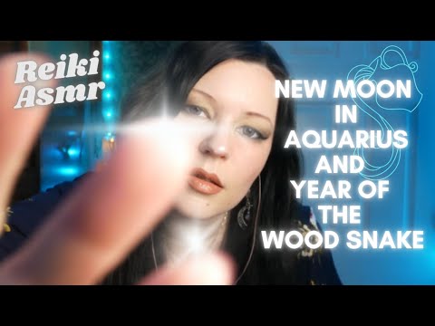 ✨Reiki ASMR-New Moon In Aquarius