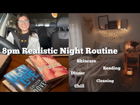 8pm Night Routine *Chill & Realistic*