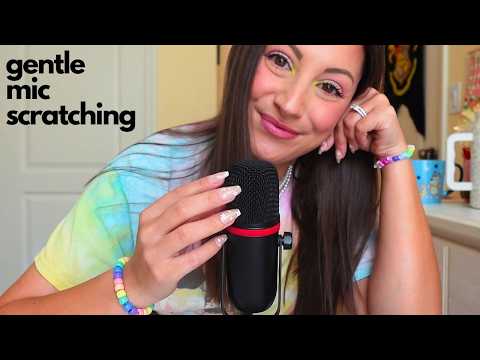ASMR Gentle Mic Scratching to Put Your Mind at Ease 💫