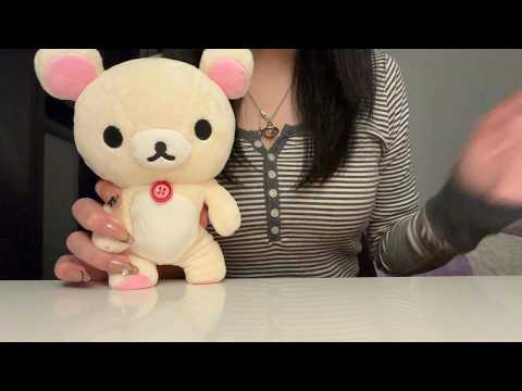 asmr | squishy tapping, visual triggers, camera tapping, etc