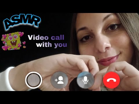ASMR | EM VÍDEO CHAMADA COM VOCÊ (atenção pessoal) 💛