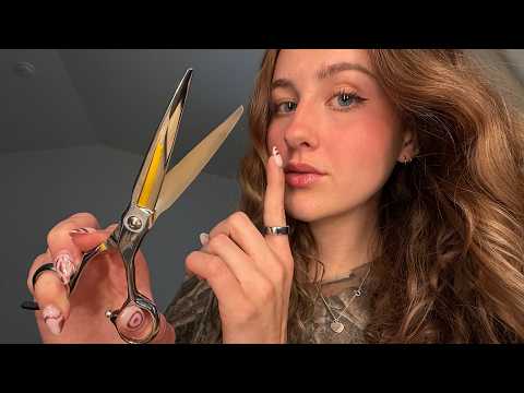 Shhh… I’m Cutting Your Hair. (No Talking ASMR)