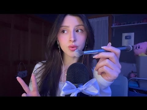 ASMR High Sensitivity Sounds ☆⋆✴︎˚｡⋆ mic triggers, inaudible whispers, tapping, brushing