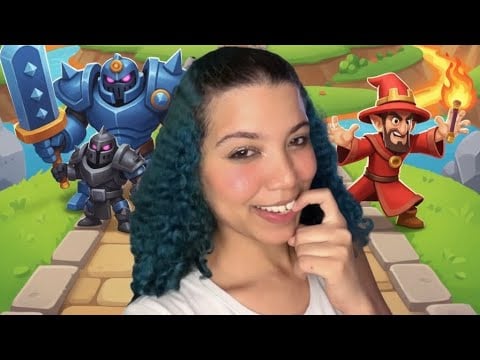 ASMR JOGANDO CLASH ROYALE