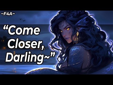 Dark Siren Tempts You to Her Shores~ 🌊| Enticing You | Flirting | Ambience | ASMR Roleplay | F4A