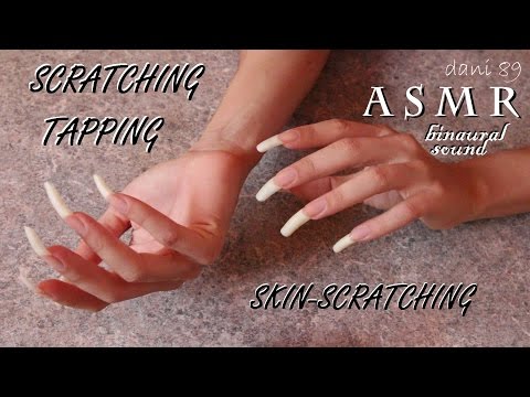 💤 new real binaural ASMR 🎧 👂 nail- SCRATCHING ~ TAPPING ~ SKIN-scratching &more! ✦ ↬ super tingly ↫