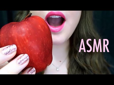 ASMR Apples & Caramel 🍎 EXTREMELY Satisfying Eating Sounds!