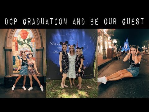 GRADUATING FROM MY DISNEY COLLEGE PROGRAM AND EATING AT BE OUR GUEST // dcp spring 2019