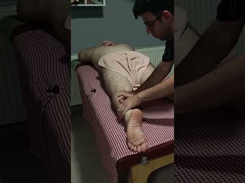 Relaxation techniques for the back of the legs #satisfying #relaxing #asmr #shorts #massage