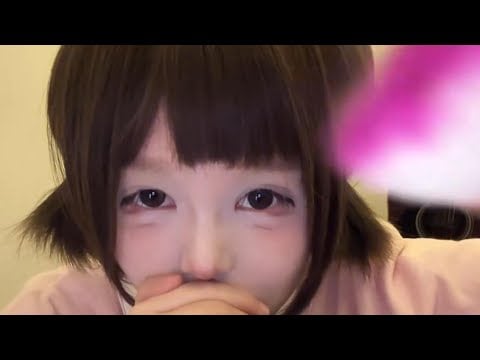 Cute Girl Stroking Microphone | Sleepy & Relaxing ASMR Sounds