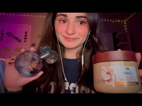 ASMR | Tapping on My Favorite Scented Perfume, Candles, + More 🧼