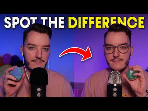 [ASMR] Spot the Difference!