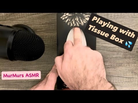 ASMR | Playing with Tissue Box 🧻