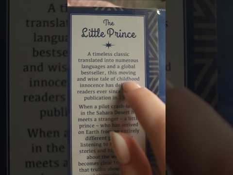 bedtime story inbound? #thelittleprince #asmr #antoinedesaintexupéry #books #fyp #asmrsounds #quiet