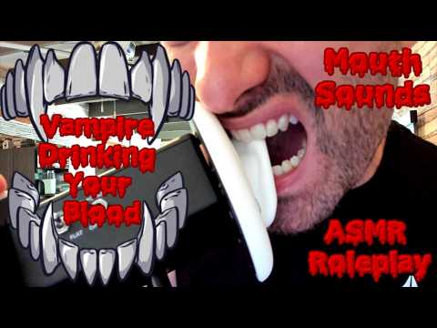 Giant Vampire Slowly Drinking From You (Deep, Wet, Tingly Sounds)