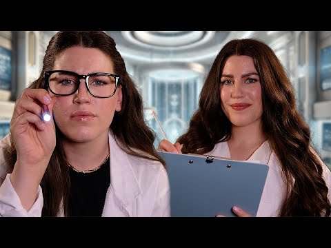 ASMR | Twin Scientists Examine You (What are you?)