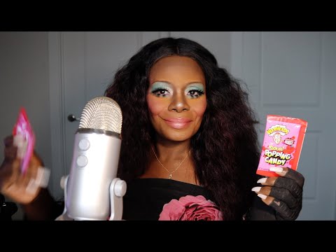 Poprocks Popping ASMR Eating Sounds