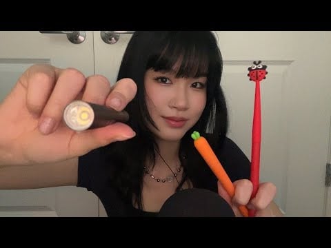 ASMR Follow my instructions / personal attention, light triggers, mouth sounds, soft spoken,