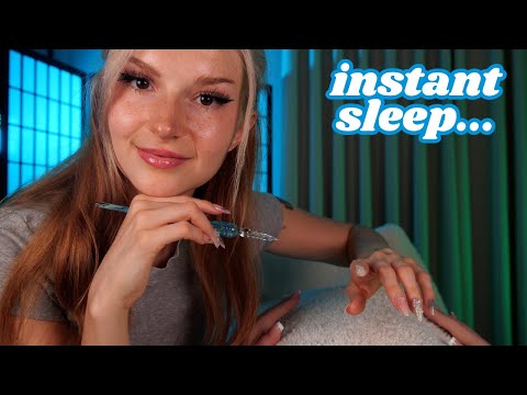 ASMR Face Mapping & Body Scan for Instant Sleep