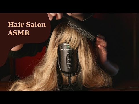 My Microphone Relaxes at Hair Salon ASMR (Whispering)