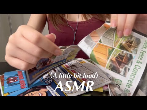 ASMR｜Paper Tearing, Ripping Sounds in normal speed｜Flyer, Envelope, Paper（No Talking）