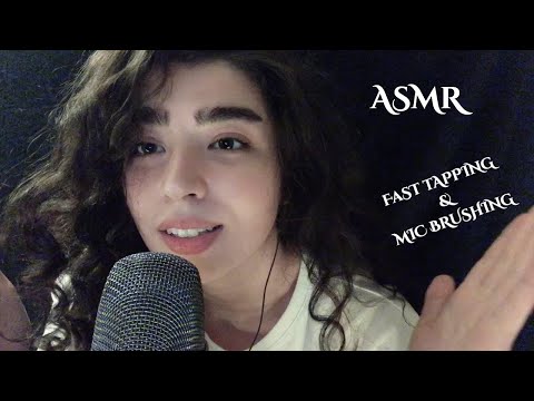 ASMR Fast Tapping & Mic Brushing